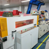 Servo-driven vertical top-and-bottom sealing and shrink packaging machine