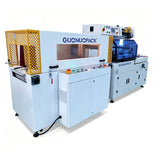Servo-driven vertical top-and-bottom sealing and shrink packaging machine