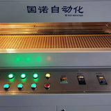 Servo-driven vertical top-and-bottom sealing and shrink packaging machine